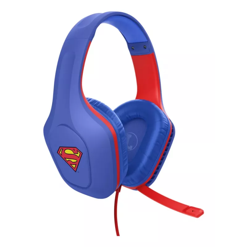 Trust GXT 415SM Zirox austiņas ar vadu, galvas lentes tips, spēlēm, zilas, sarkanas