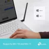 Bezvadu USB Wi‑Fi adapteris TP‑LINK Archer TX35U PLUS — Wi‑Fi 6 divjoslu 1201 Mbit/s, USB barošana, melns