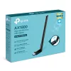 Bezvadu USB Wi‑Fi adapteris TP‑LINK Archer TX35U PLUS — Wi‑Fi 6 divjoslu 1201 Mbit/s, USB barošana, melns