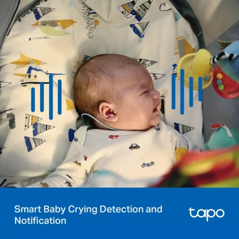 Novērošanas kamera TP-LINK Tapo C206 – iekštelpām/ārtelpām 1080p HD, panoramēšana un slīpums, nakts redzamība, divvirzienu audio