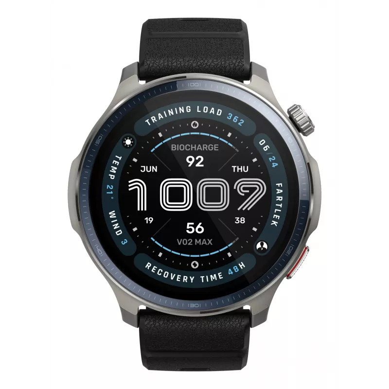 Amazfit Balance 2 Melns (W2429GL1N)