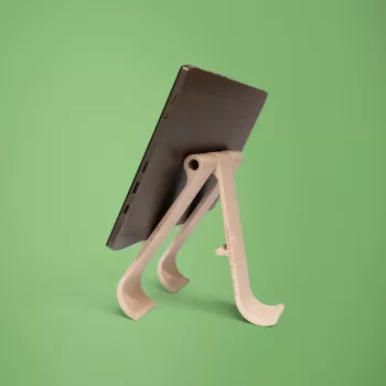 R-Go Tools portatīvā datora un planšetdatora statīvs R-Go Treepod, ergonomisks un modulārs, regulējams, bio bāzēts