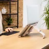 R-Go Tools portatīvā datora un planšetdatora statīvs R-Go Treepod, ergonomisks un modulārs, regulējams, bio bāzēts