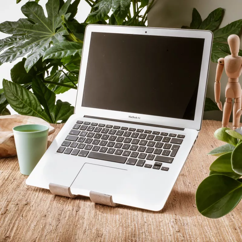 R-Go Tools portatīvā datora un planšetdatora statīvs R-Go Treepod, ergonomisks un modulārs, regulējams, bio bāzēts