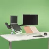 R-Go Tools R-Go Morelia dokumentu turētājs, modulis ar Caparo un Zepher monitora plecu