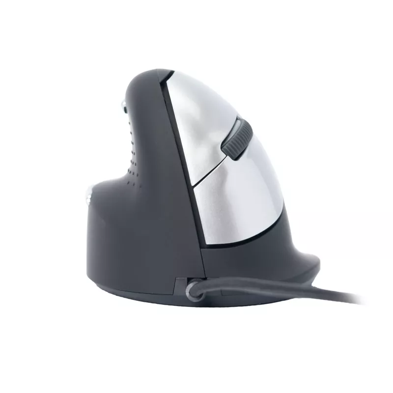 R-Go Tools Ergonomic pele R-Go HE Break with break software, liela (rokas izmērs ≥ 185 mm), kreisā roka, vadu, melna