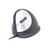 R-Go Tools Ergonomic pele R-Go HE Break with break software, liela (rokas izmērs ≥ 185 mm), kreisā roka, vadu, melna