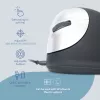 R-Go Tools Ergonomic pele R-Go HE Break with break software, liela (rokas izmērs ≥ 185 mm), kreisā roka, vadu, melna
