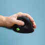 R-Go Tools Ergonomic pele R-Go HE Break ar pārtraukumu programmatūru, vidēja (rokas izmērs 165-185 mm), kreisās rokas, Bluetooth, melna