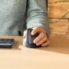 R-Go Tools Ergonomic pele R-Go HE Break ar pārtraukumu programmatūru, vidēja (rokas izmērs 165-185 mm), kreisās rokas, Bluetooth, melna
