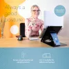 R-Go Tools planšetdatora un klēpjdatora statīvs R-Go Riser Duo, piemērots 10–22 collu ekrānam, melns