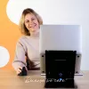 R-Go Tools planšetdatora un klēpjdatora statīvs R-Go Riser Duo, piemērots 10–22 collu ekrānam, melns