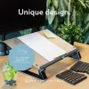 R-Go Tools dokumentu turētājs R-Go Read2Write, piemērots lasīšanai un rakstīšanai, ergonomisks, ar mīkstu putu plaukstas balstu, matēts akrils