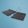 R-Go Tools ergonomiskā tastatūra R-Go Split Break ar pārtraukumu programmatūru, ergonomiska sadalīta tastatūra, QWERTY (UK), Bluetooth, melna