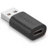 Lindy USB 3.2 Type A uz C adapteris, USB 3.2 Type A, USB 3.2 Type C, melns
