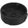 Savienojuma kārba DAHUA DH-PFA136-B — alumīnija korpuss, melna, 1/2 collu vītne, 110×34 mm, 1 kg ietilpība