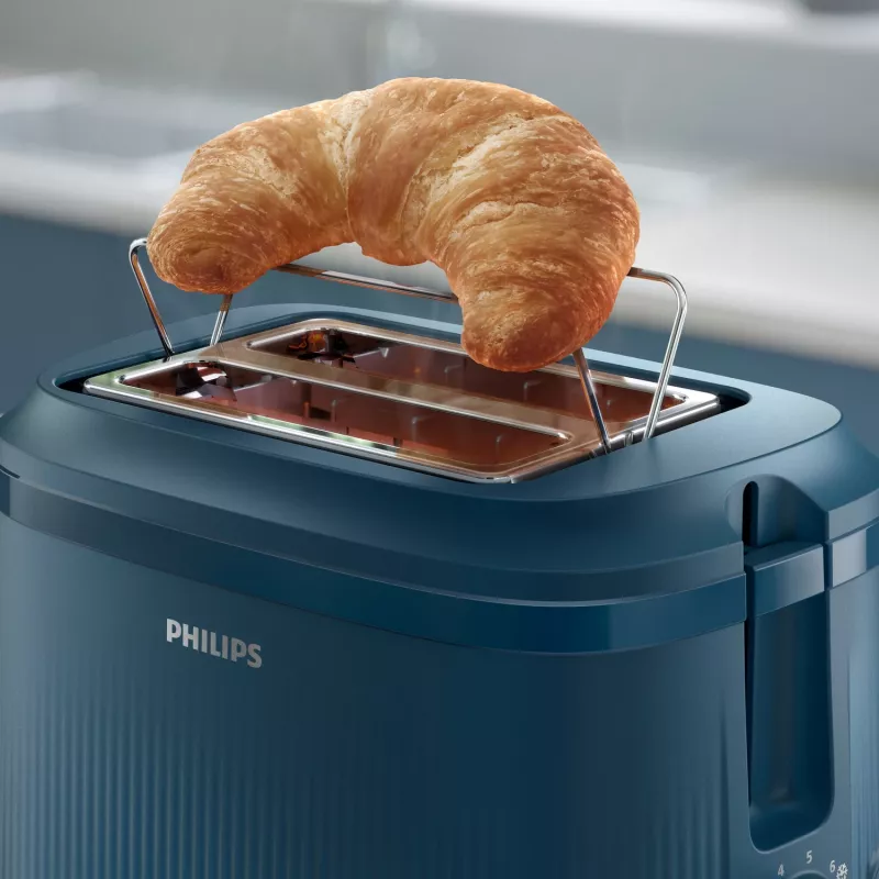 Philips 3000 sērija HD2511/70 tosteris 8 2 šķēles 830 W zils
