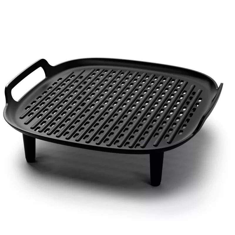 Philips Airfryer piederums HD9959/00 Grila komplekts XXL, Grila apakšdaļa un iesmi, Philips, HD9285, HD963X, HD965X, HD975X, HD976X, HD986X, HD987X, Alumīnijs, Metāls, 213 mm