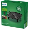 Philips Airfryer piederums HD9959/00 Grila komplekts XXL, Grila apakšdaļa un iesmi, Philips, HD9285, HD963X, HD965X, HD975X, HD976X, HD986X, HD987X, Alumīnijs, Metāls, 213 mm