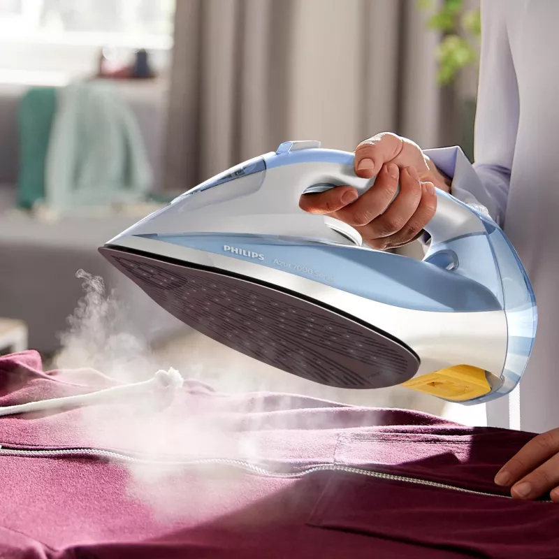 Philips 7000 sērijas tvaika gludeklis DST7011/20 — 2600 W, 0,3 L tvertne, SteamGlide Plus zole, vertikālā tvaicēšana