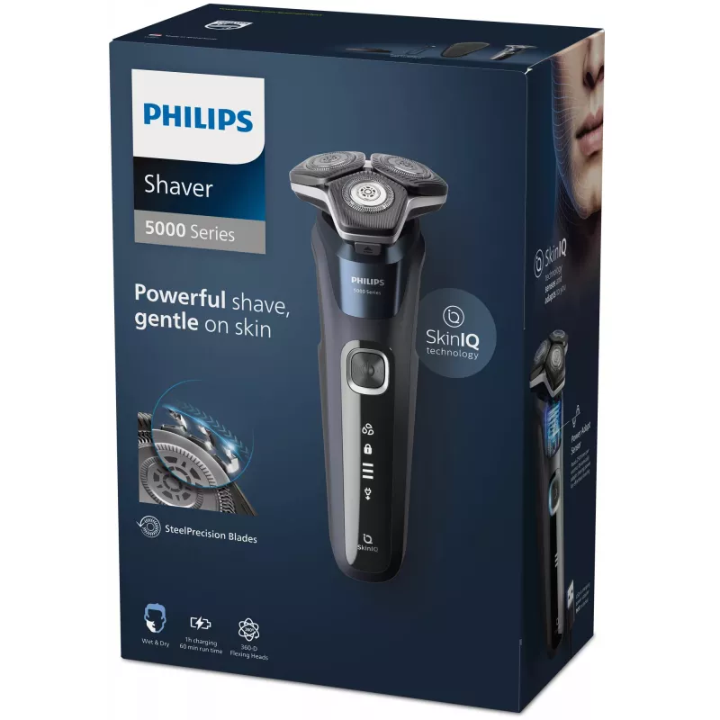 Philips SHAVER Series 5000 S5885/35 Wet and Dry elektriskais skuveklis