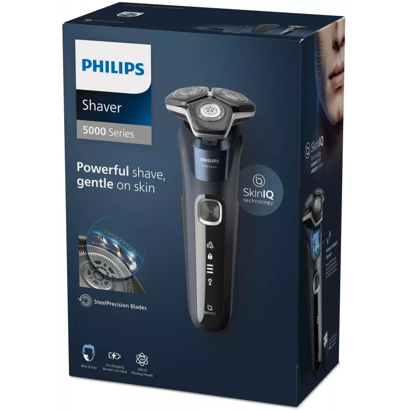 Philips SHAVER Series 5000 S5885/35 Wet and Dry elektriskais skuveklis