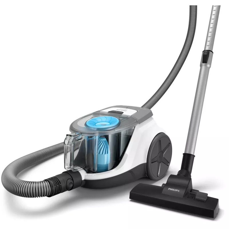 Philips 2000 series XB2122/09 putekļsūcējs 1.3 L cilindra putekļsūcējs sausai tīrīšanai 850 W bez maisiņa