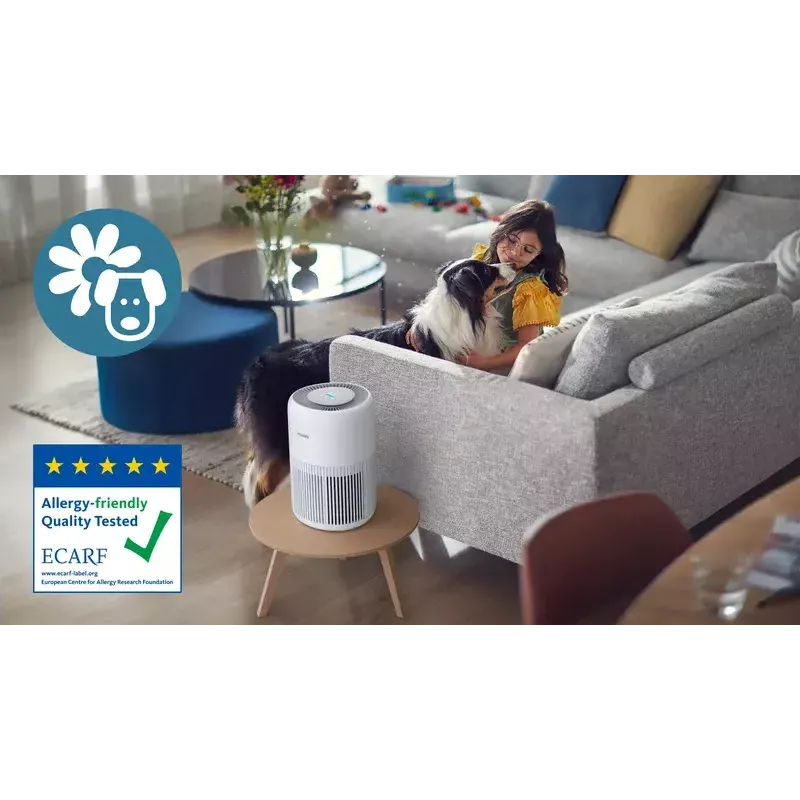 Gaisa attīrītājs Philips PureProtect Mini 900 — 2,5 kg, balts