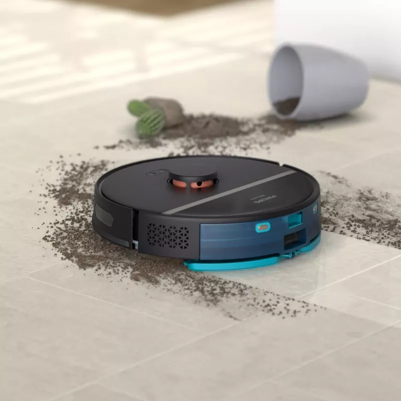 Philips 3000 Series HomeRun Aqua XU3000/01 Robot putekļsūcējs ar mitrās tīrīšanas funkciju
