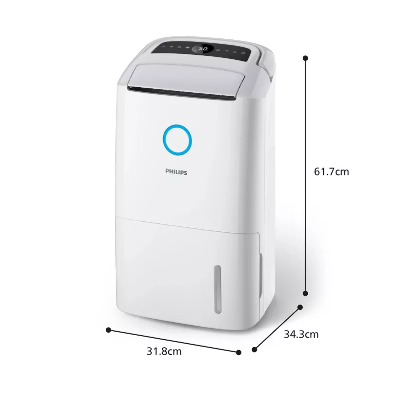 Philips 5000 sērijas DE5305/11 sausinātājs 4 L 54 dB Balts