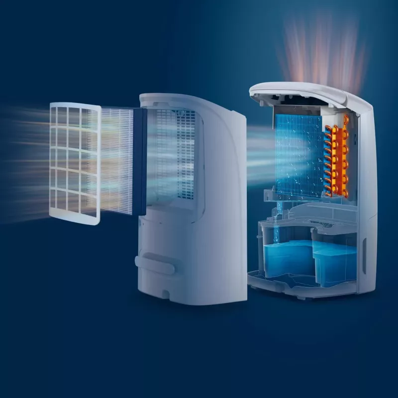 Philips 5000 sērijas DE5305/11 sausinātājs 4 L 54 dB Balts