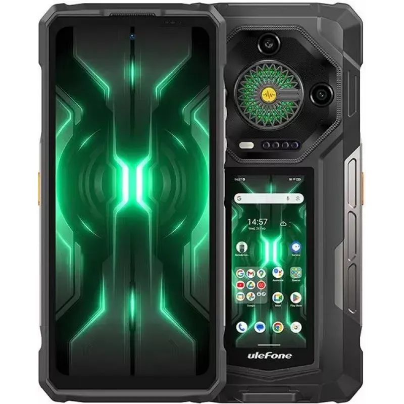 Viedtālrunis Ulefone Armor 33 Pro 6.95 collas 16 GB 512 GB Melns