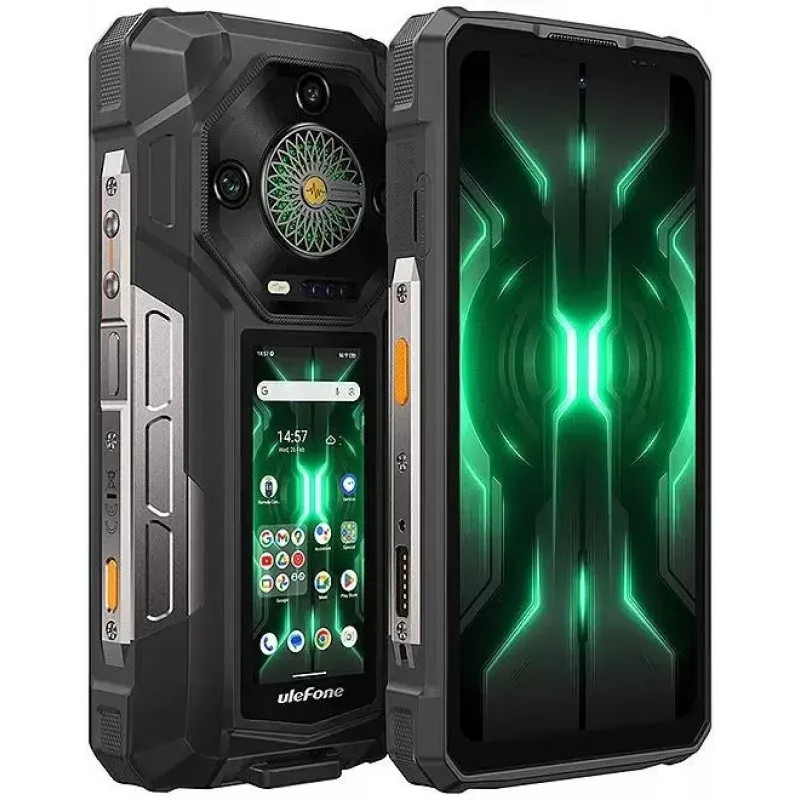 Viedtālrunis Ulefone Armor 33 Pro 6.95 collas 16 GB 512 GB Melns