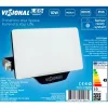 LED sienas gaismeklis VISIONAL VS122-10W-40K — 10 W, 1100 lm, 4000 K āra/fasādes apgaismojumam