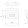 Āra LED prožektors OLLO VS121C-20W-RGB 20W 1900 lm RGB
