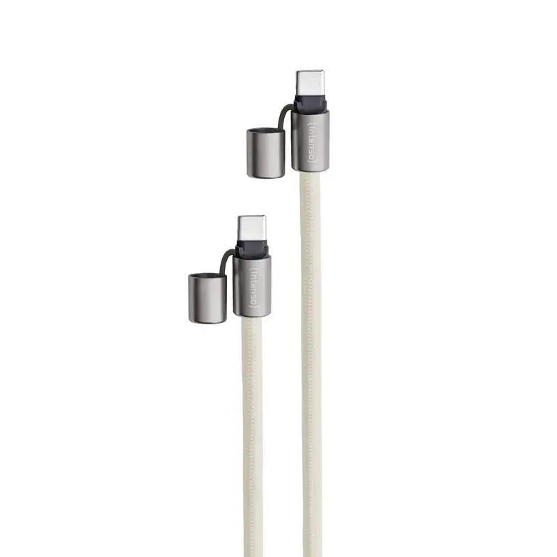 USB Kabelis Intenso Handykette 1.65m USB-C Bēšs