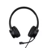 Headset Lindy USB-C Office Headset Vadu 20-20000 Hz 1.95m Melns