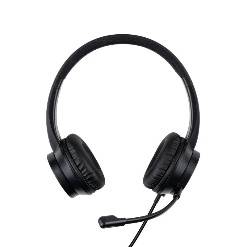 Headset Lindy USB-C Office Headset Vadu 20-20000 Hz 1.95m Melns