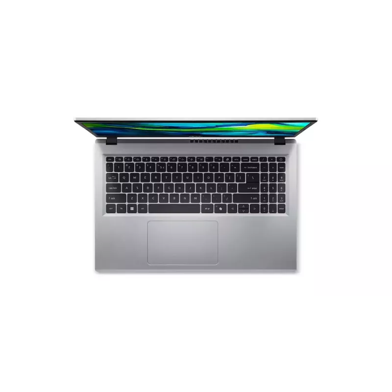 Klēpjdators Acer Aspire Go 15 AG15-32P-373M — Intel Core 3 N355, 15,6 collu FHD, 16GB DDR5, 512GB SSD, Windows 11 Home, Sudraba