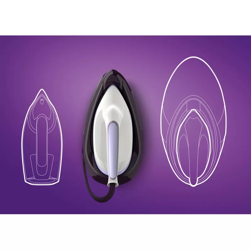 Tvaika gludināšanas stacija Philips PSG6024/30 — 2400 W, 500 g/min tvaika pastiprinājums, 1,8 L tvertne, SteamGlide Plus zole