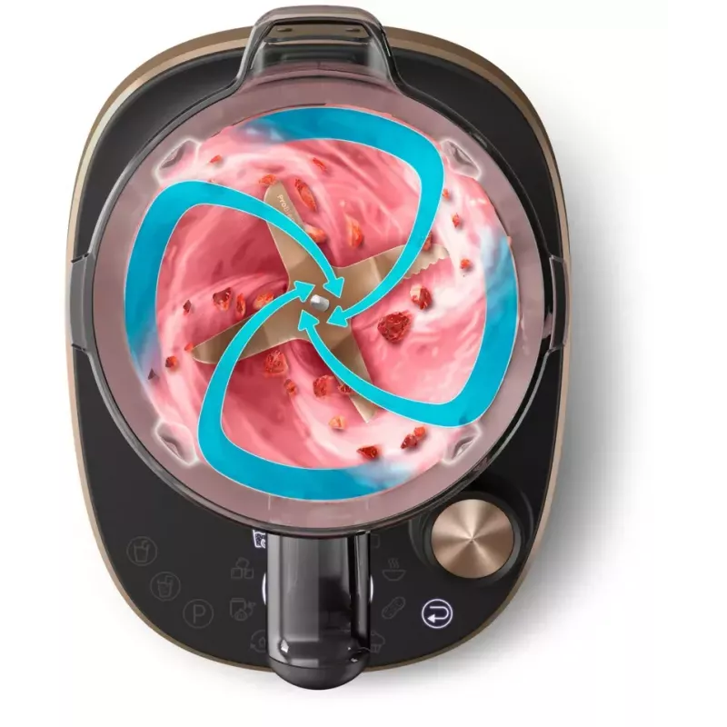 Virtuves blenderis Philips Flip&Juice™ HR3770/10 Black Copper