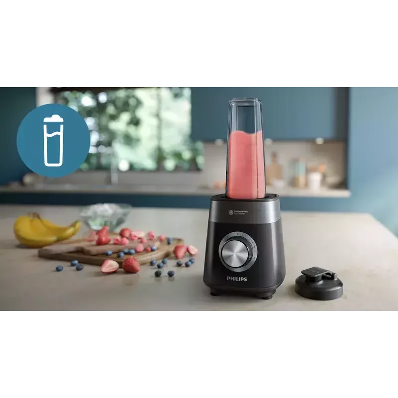 Galda blenderis Philips 5000 sērija HR3041/00 Melns Pelēks