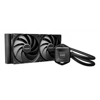 Universāls šķidruma dzesētājs be quiet! PURE LOOP 3 — 140 mm ventilators, melns, atbalsta LGA 1150/1151/1155/1200/1700 un AM4/AM5