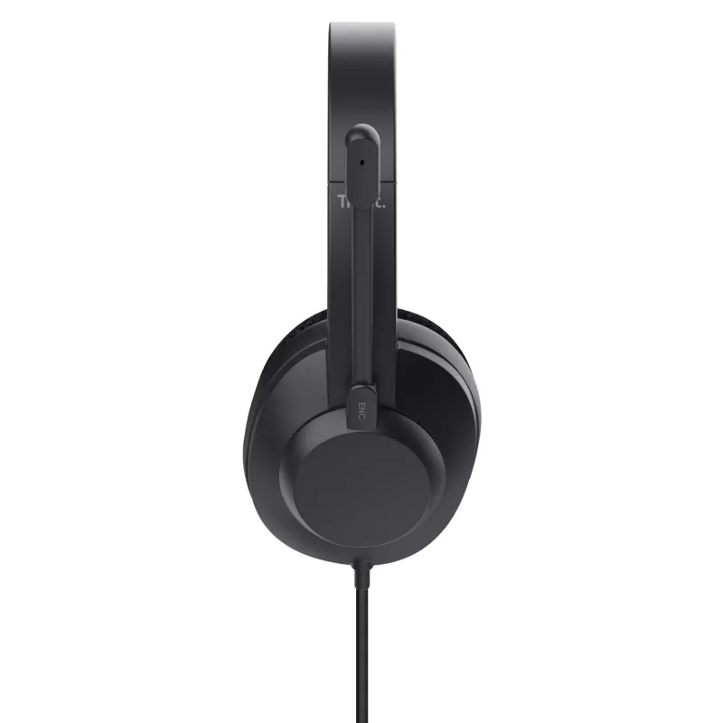 Trust Ayda Max austiņas ar vadu, galvas lente, zvani/mūzika, USB Type-C / USB Type-A, melns