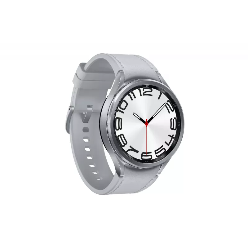 Samsung Galaxy Watch6 Classic viedpulkstenis, 47 mm, LTE, sudraba krāsā