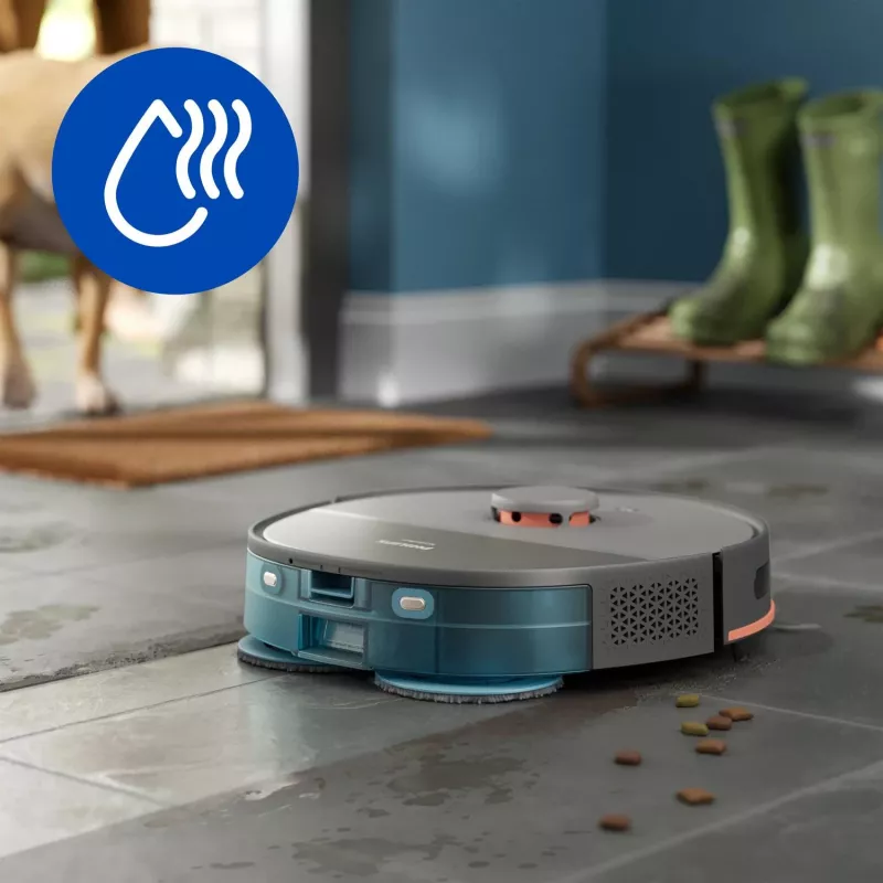 Robotputekļsūcējs Philips XU5000/10 — 0,26 L putekļu maiss, Li‑Ion 4800 mAh, 200 min darbības laiks