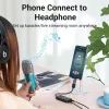 Vention USB 2.0 ārējais stereo skaņas adapteris ar skaļuma regulēšanu 0,15 m melns ABS