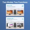 DisplayPort–HDMI adapteris Vention HBOB0, DisplayPort spraudnis (vīrišķais) uz HDMI ligzdu (siev. veida), melns, apzeltīti kontakti