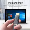 DisplayPort–HDMI adapteris Vention HBOB0, DisplayPort spraudnis (vīrišķais) uz HDMI ligzdu (siev. veida), melns, apzeltīti kontakti