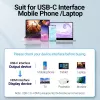 Vention USB Type-C uz HDMI adapteris TDCBB, 0,15 m, 3840×2160, melns, ABS